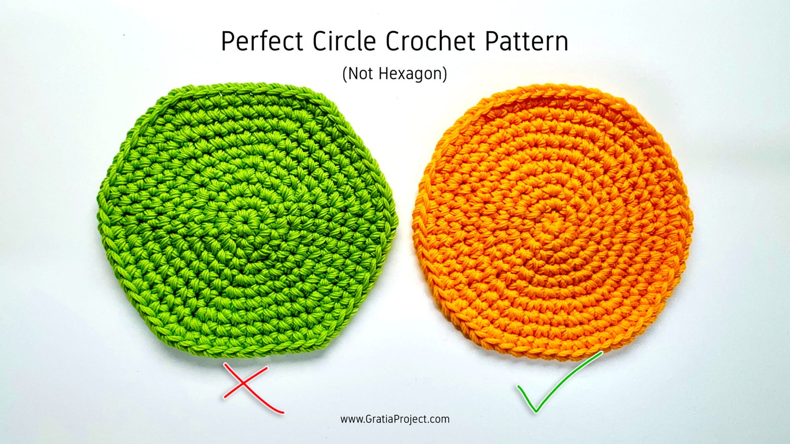 Perfect Circle Crochet Pattern Not Hexagon Gratia Project