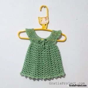 Angel Wing Pinafore Baby Bolero Crochet Pattern