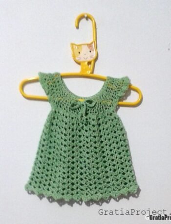 Angel Wing Pinafore Baby Bolero Crochet Pattern