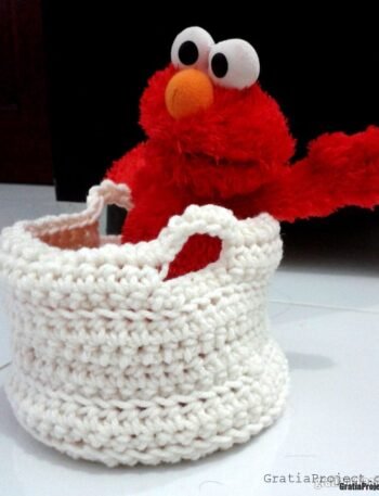 easy crochet basket pattern