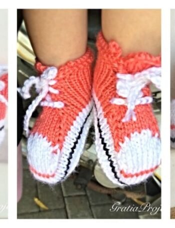 converse baby sneakers knitting pattern