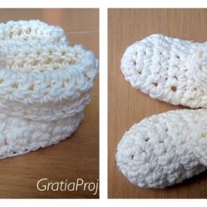 baby booties crochet pattern