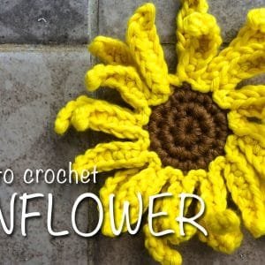 how-to-crochet-sunflower