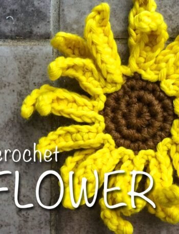 how-to-crochet-sunflower