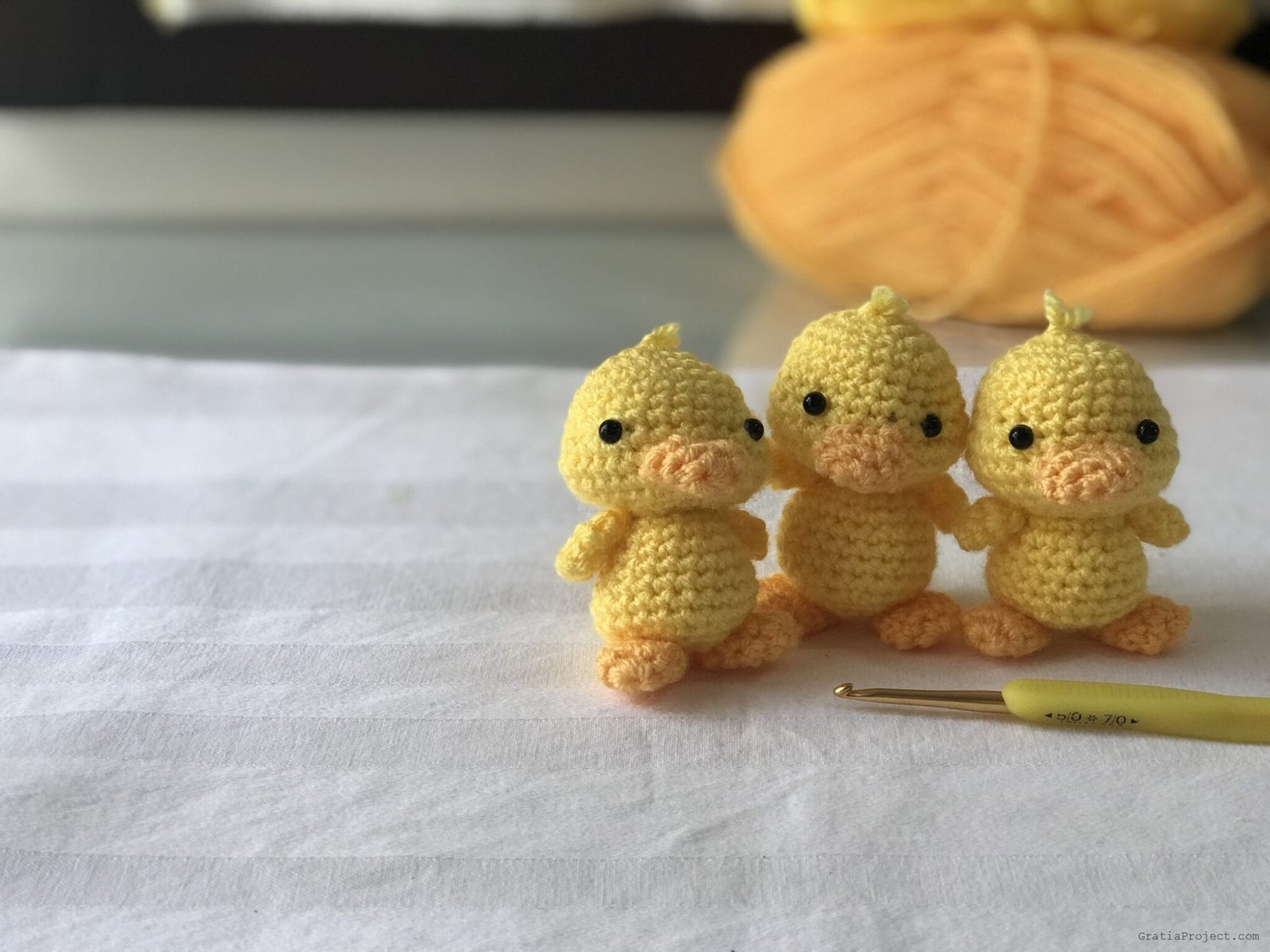 Baby Duck Amigurumi Crochet Pattern – Gratia Project