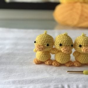 Baby Duck Amigurumi Crochet Pattern