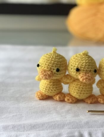 Baby Duck Amigurumi Crochet Pattern