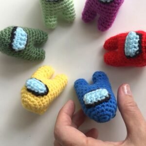 crochet mini among us free tutorial