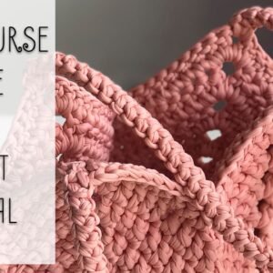 Bag Purse Handle Easy Crochet Tutorial