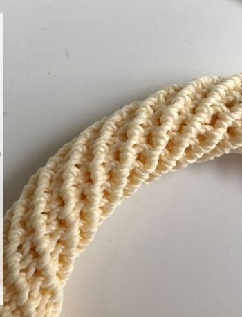 Crochet Spiral Rope, Bag Handle, Cord