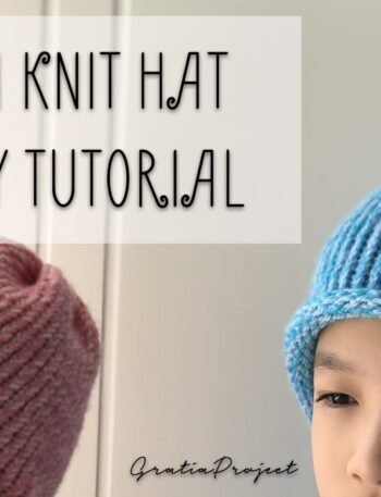 Loom Knit Hat Easy Tutorial