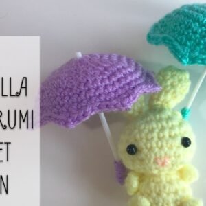 Mini Umbrella For Amigurumi Crochet Pattern