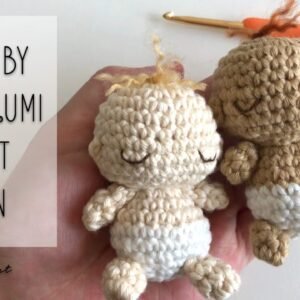 tiny baby amigurumi crochet pattern