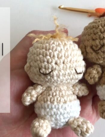 tiny baby amigurumi crochet pattern