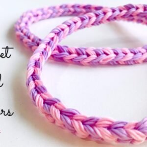 Crochet Cord 2 Colors | Easy Quick Pretty Rope