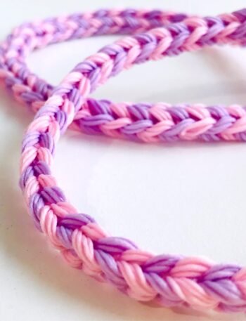 Crochet Cord 2 Colors | Easy Quick Pretty Rope