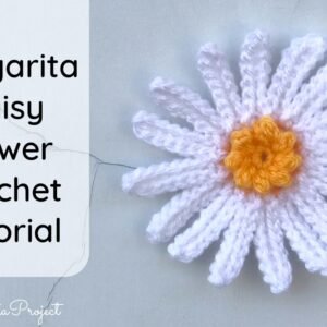 Marguerite (Margarita) Daisy Flower Crochet Tutorial