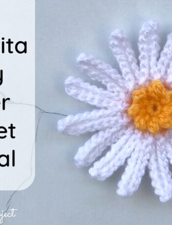 Marguerite (Margarita) Daisy Flower Crochet Tutorial