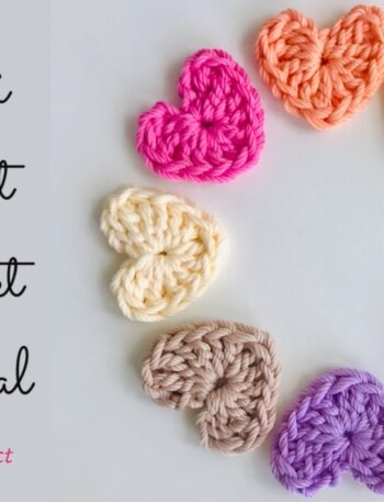 Mini Heart Crochet Tutorial