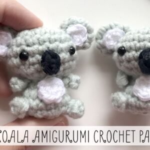 Mini Koala Amigurumi Crochet Pattern