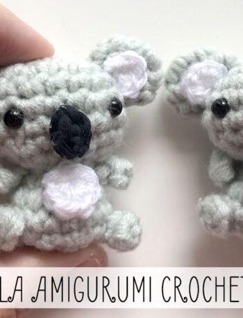 Mini Koala Amigurumi Crochet Pattern