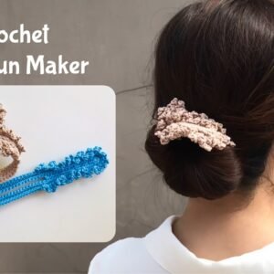 crochet-hair-bun-maker