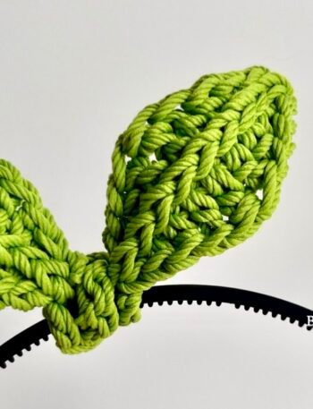 leaf sprout crochet pattern