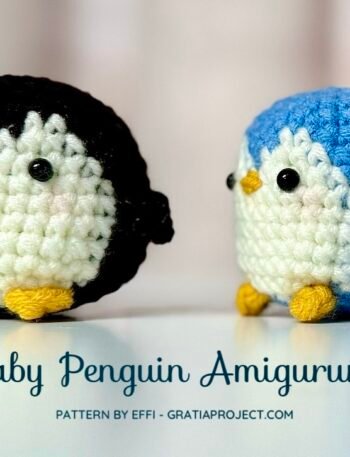 baby penguin amigurumi crochet pattern