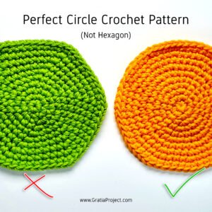 Perfect Circle Crochet Pattern (Not Hexagon)