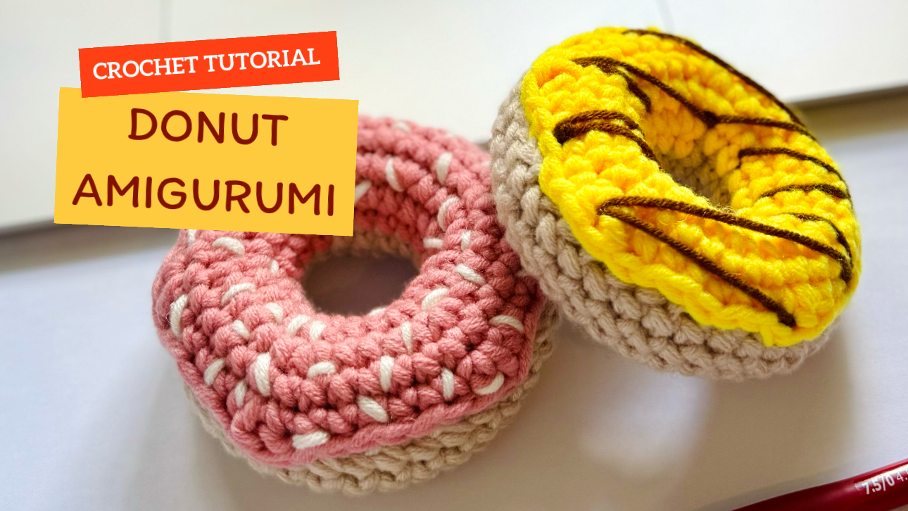 Crochet Donut Amigurumi Quick Easy Beginner Friendly