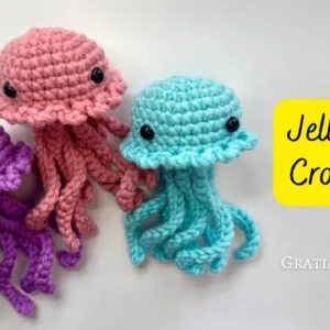 Jellyfish Crochet Pattern No-Sew | Easy Amigurumi for Beginners