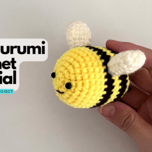 Bee Amigurumi Crochet Tutorial | Step-by-step Crochet Along