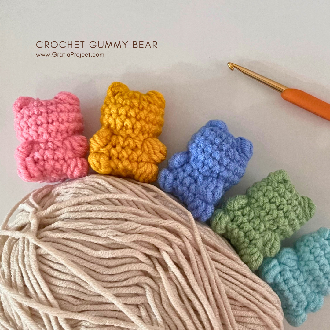 Crochet Gummy Bear Tutorial