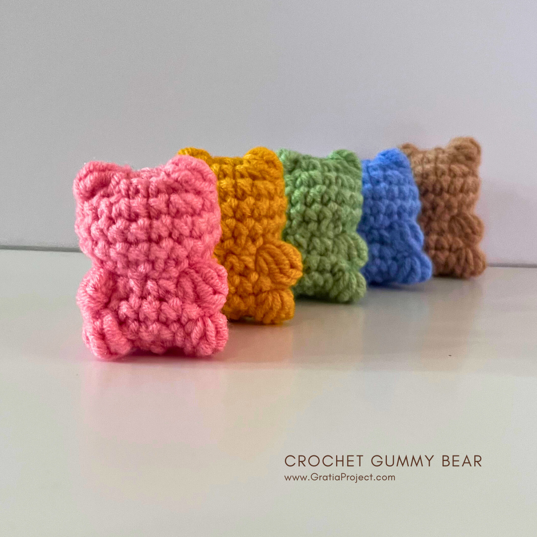 Crochet Gummy Bear Tutorial