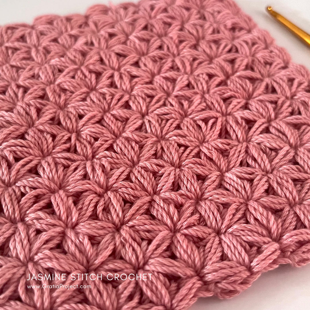 Jasmine Stitch Crochet Tutorial